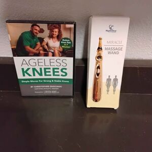 Ageless Knees" program and a "Miracle Massage Wand"